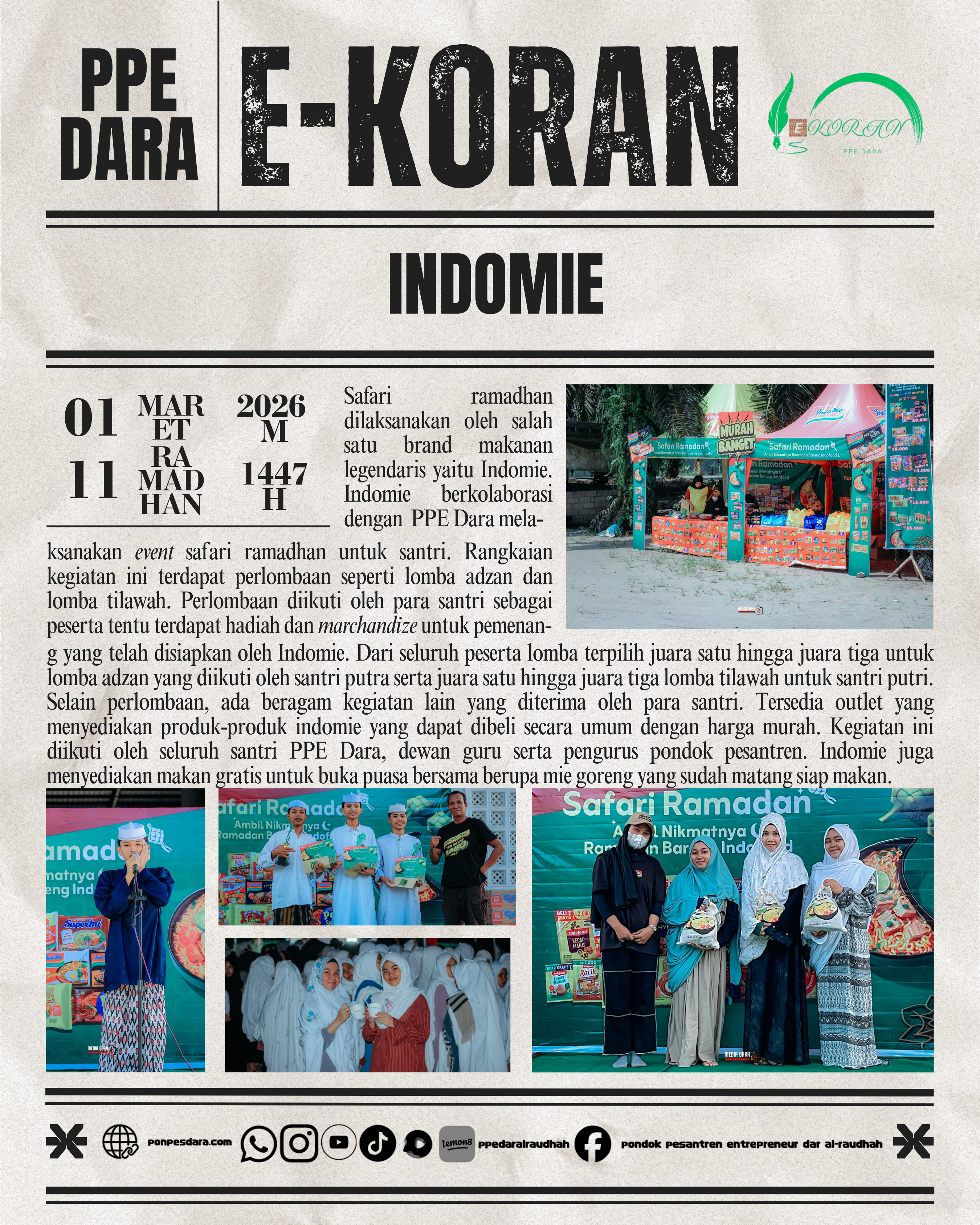 Safari Ramadhan Bersama Indomie